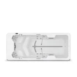WELLIS StreamLife Swim spa Amazonas Riverjet up view 1500